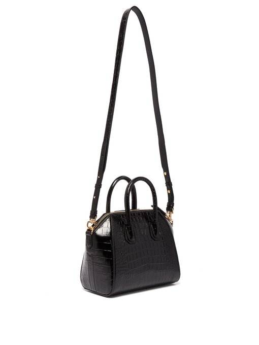 Antigona mini lizard-effect leather bag | Givenchy | MATCHESFASHION UK