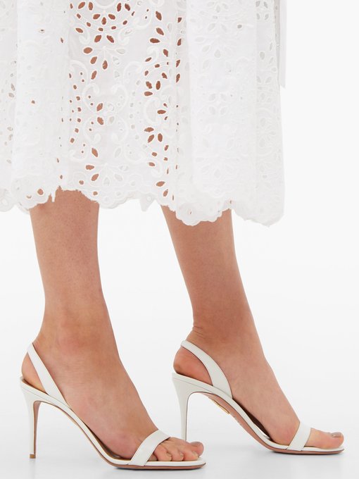 the row nude sandals