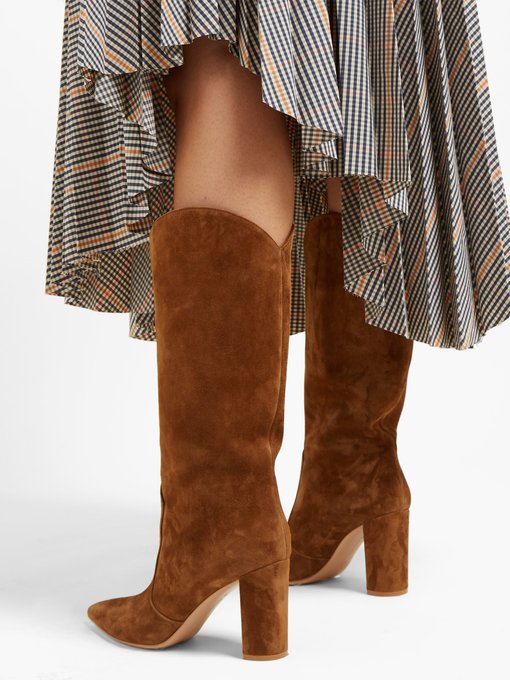 gianvito rossi boots suede
