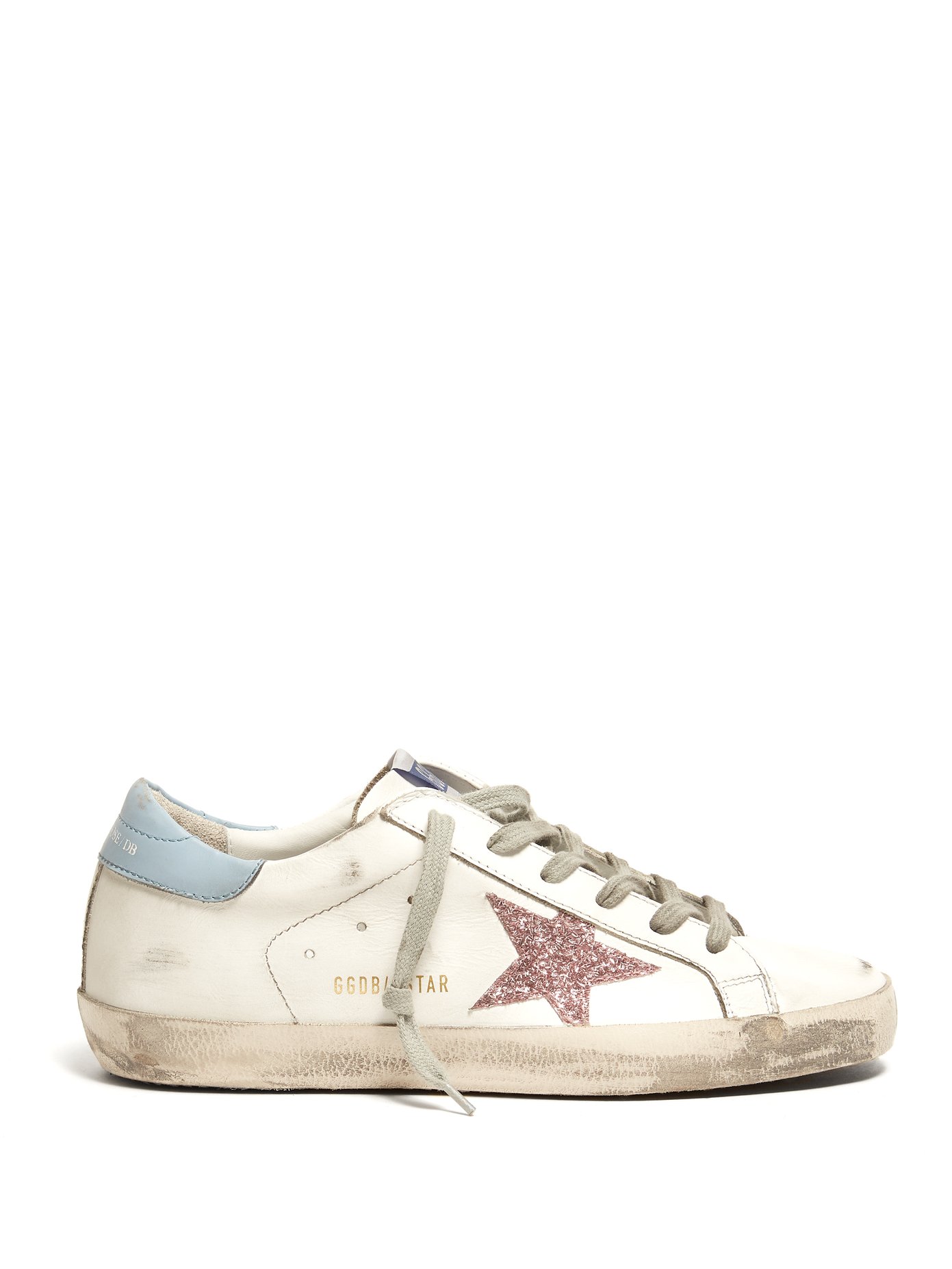 Superstar low-top leather trainers 