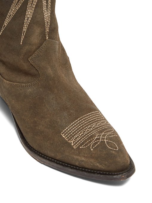 golden goose suede boots