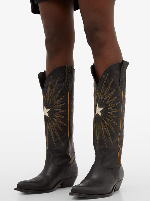cowboy boots golden goose