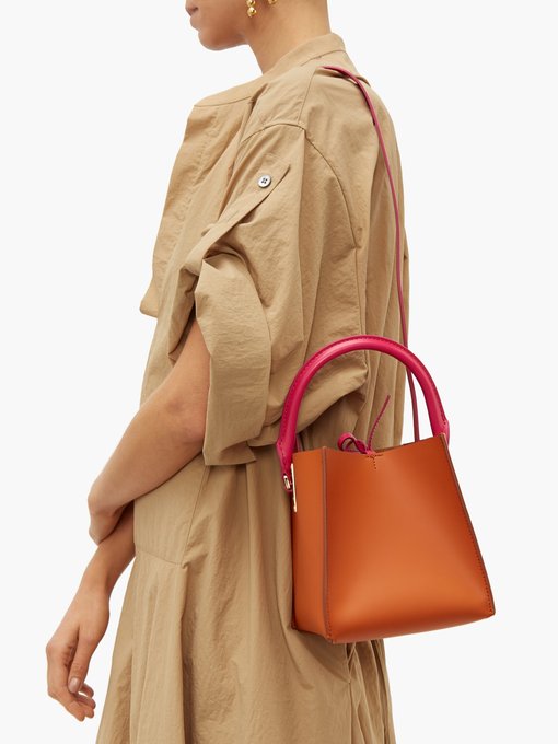 Sophie Hulme ソフィー ヒュルム Nano Albion Cube ショルダーバッグ Matchesfashion マッチズファッション