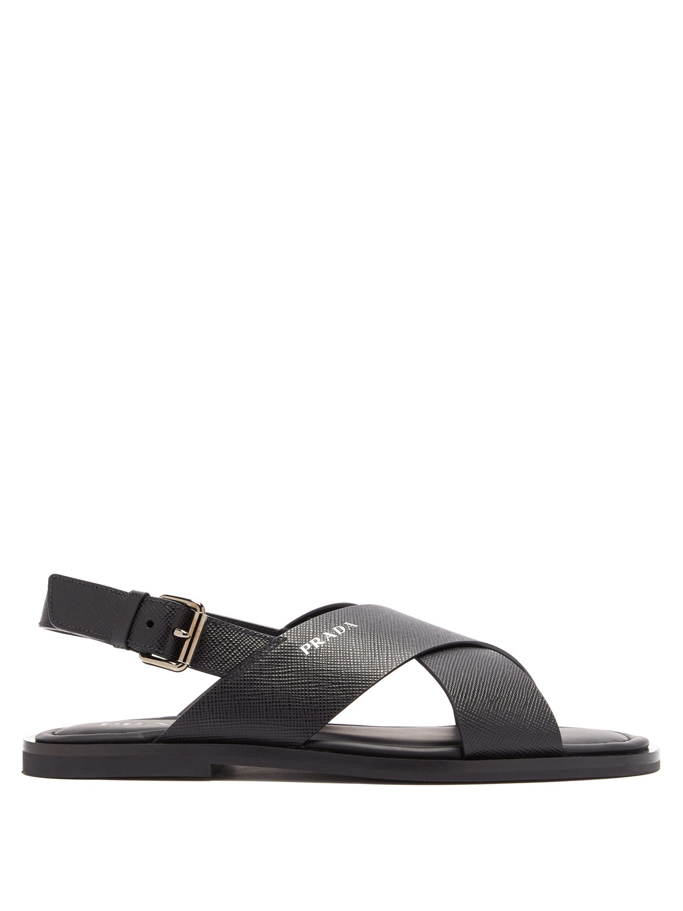 prada saffiano sandals