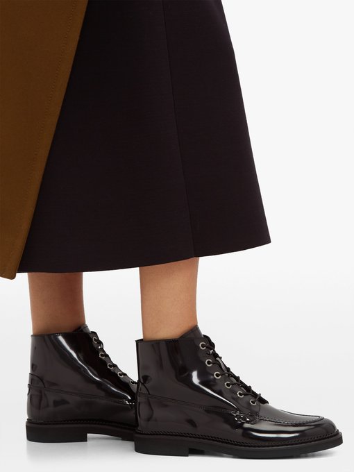 Patent-leather ankle boots | Tod's 
