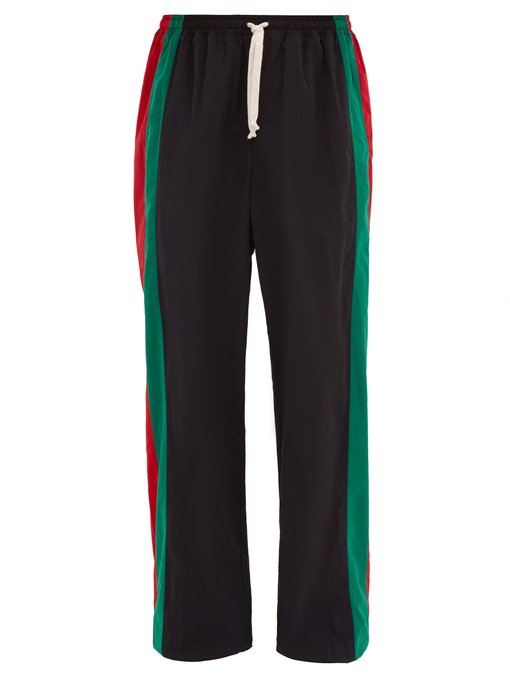 Web-stripe cotton track pants | Gucci | MATCHESFASHION US