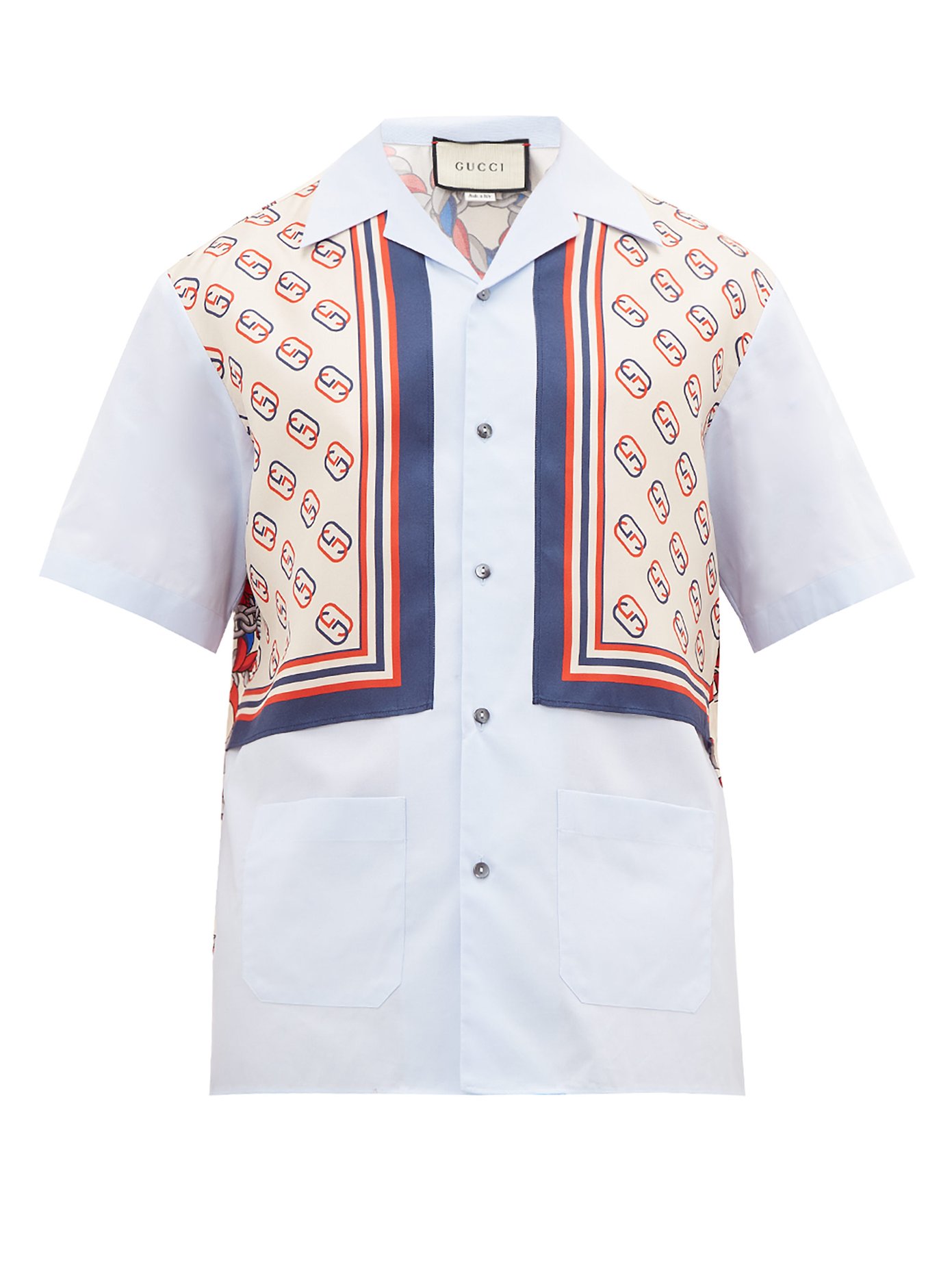 gucci short sleeve button up