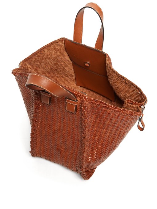 Hammock small woven-leather tote bag | Loewe | MATCHESFASHION UK