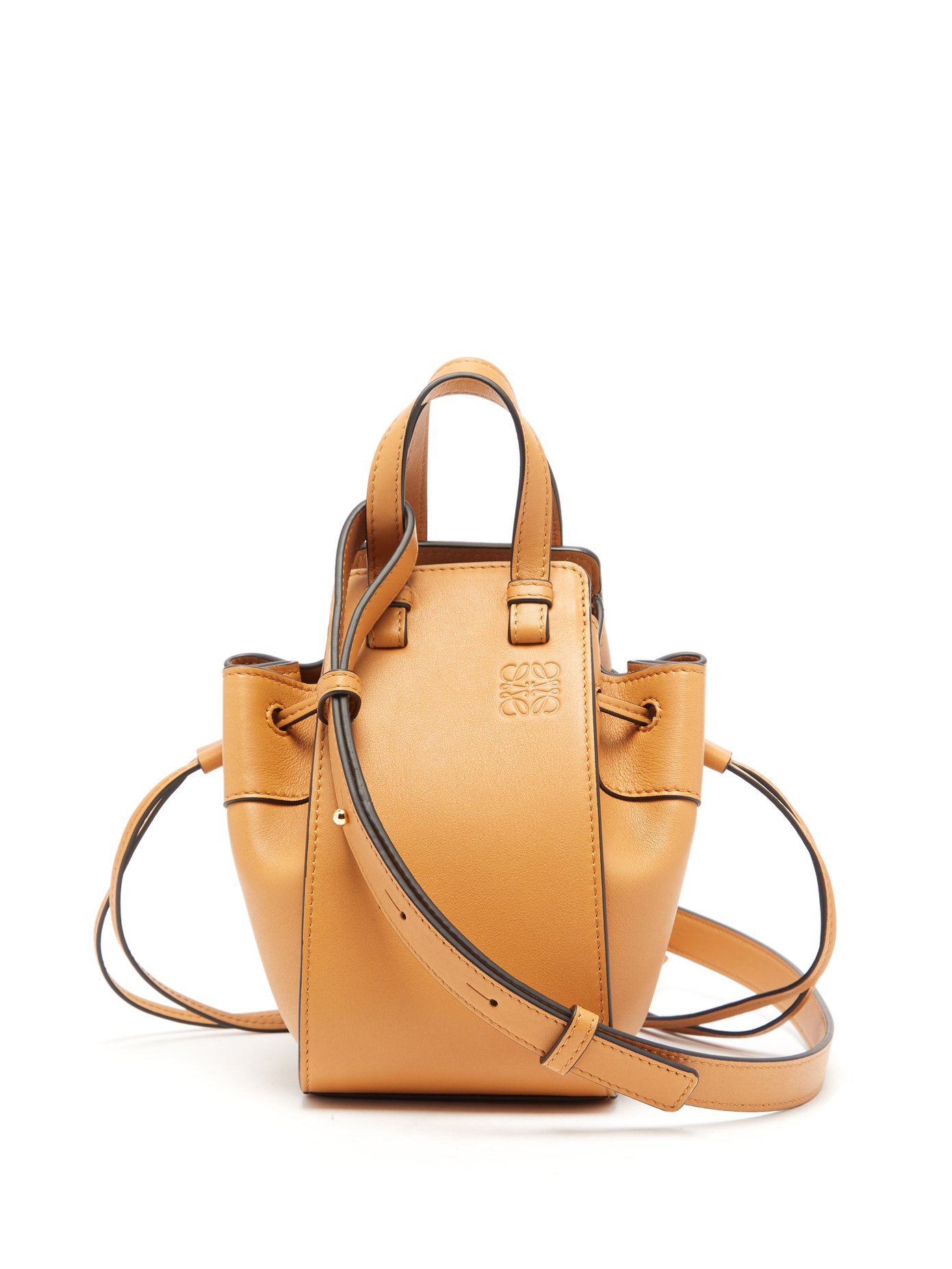 Hammock mini leather tote bag | Loewe 