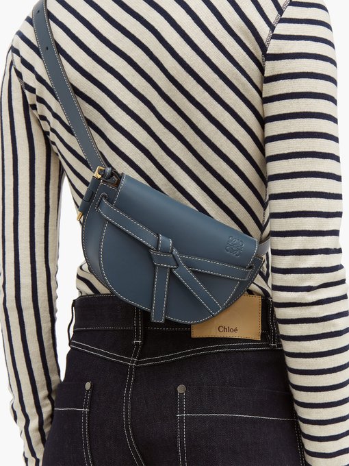Gate small leather belt bag | Loewe 