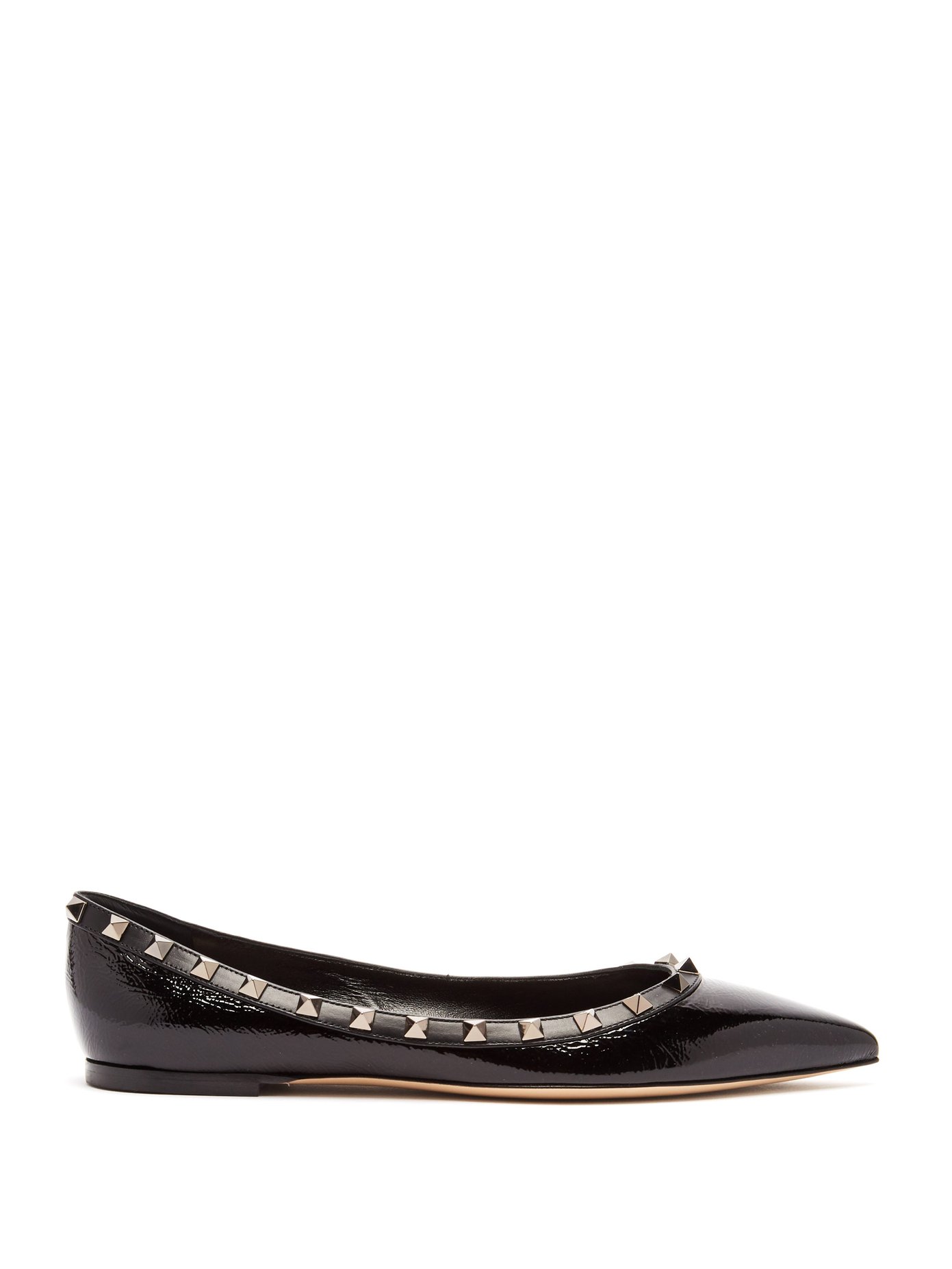 valentino patent flats