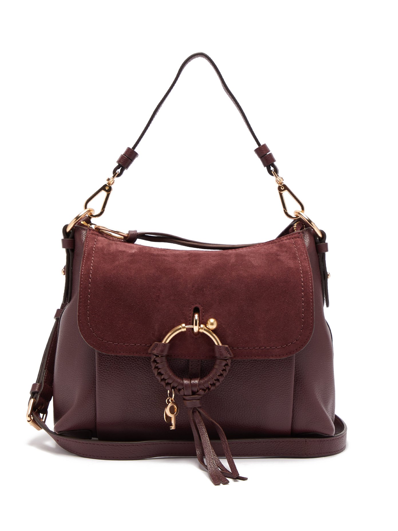 see by chloe burgundy bag