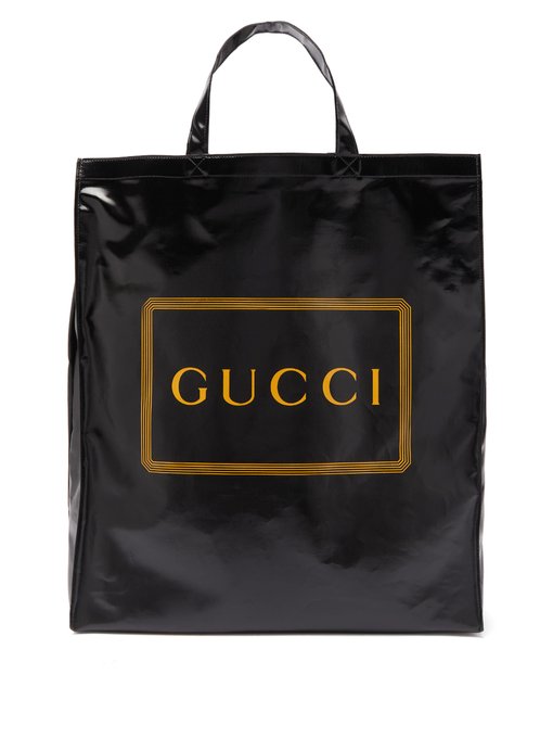 gucci coated canvas bag