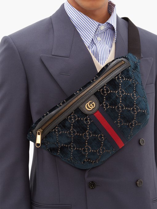GG velvet belt bag | Gucci | MATCHESFASHION UK