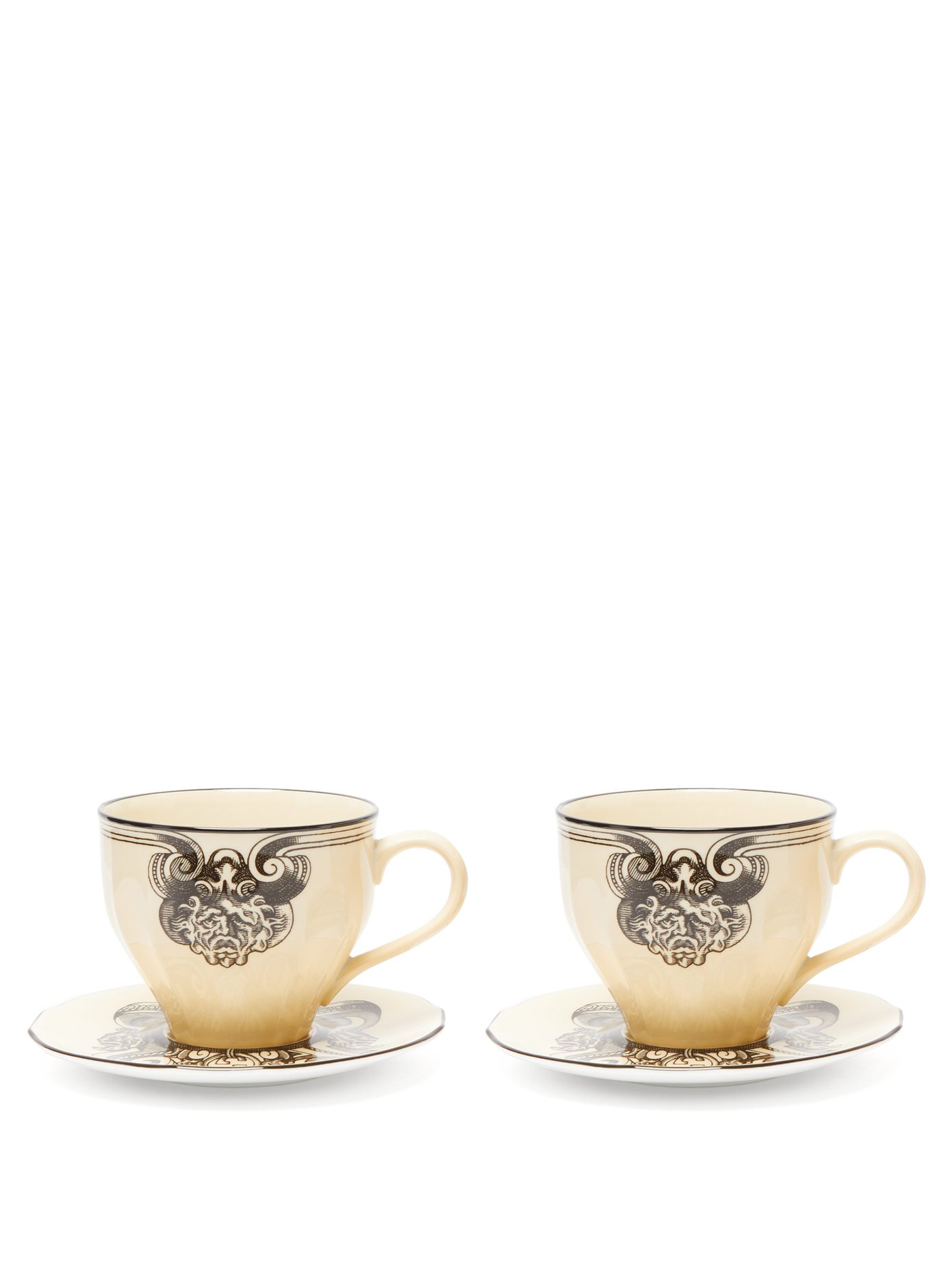 2 Richard Ginori White Cups tea/coffee/Sake