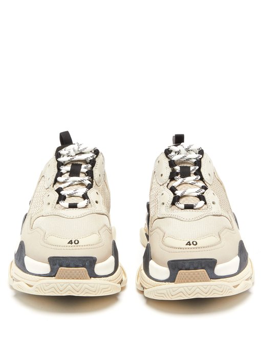 Used Balenciaga Triple S Grey size 45 US 12 for sale in