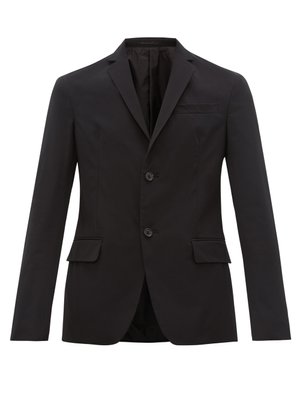 Single-breasted technical-twill blazer | Prada | MATCHESFASHION UK