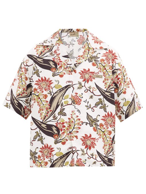 prada floral shirt