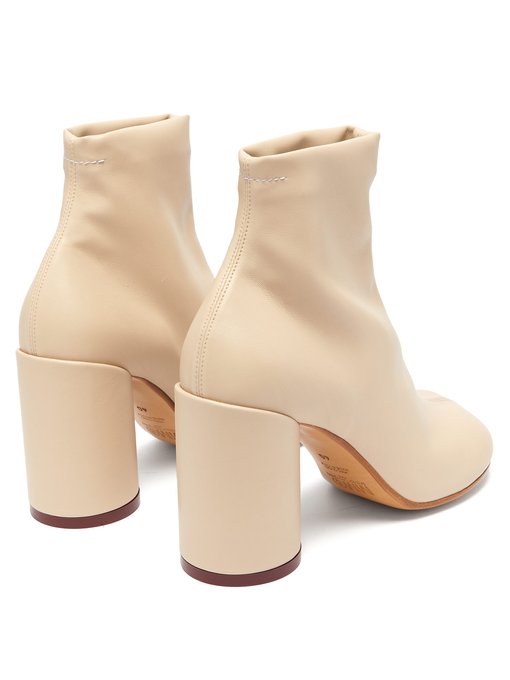 margiela square toe boots