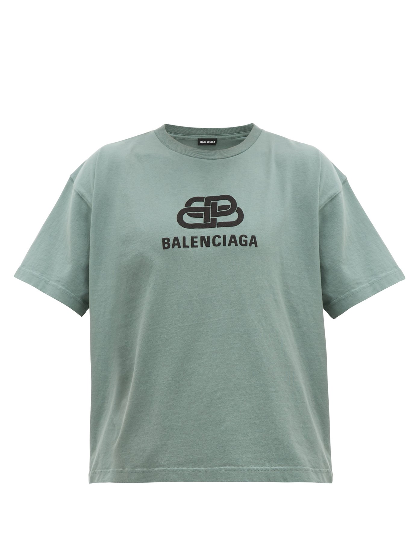 BB logo-appliqué cotton T-shirt 