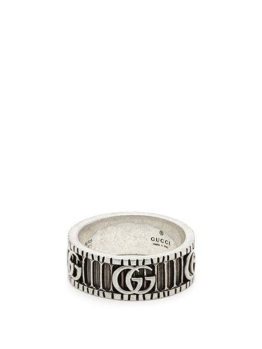 gucci marmont silver ring