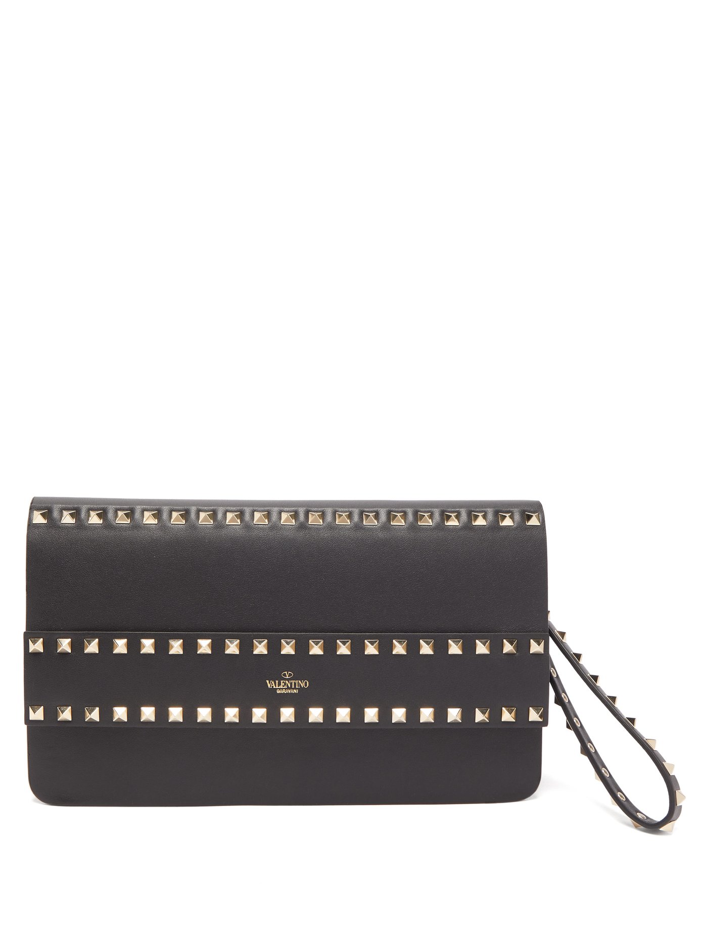 valentino garavani rockstud clutch