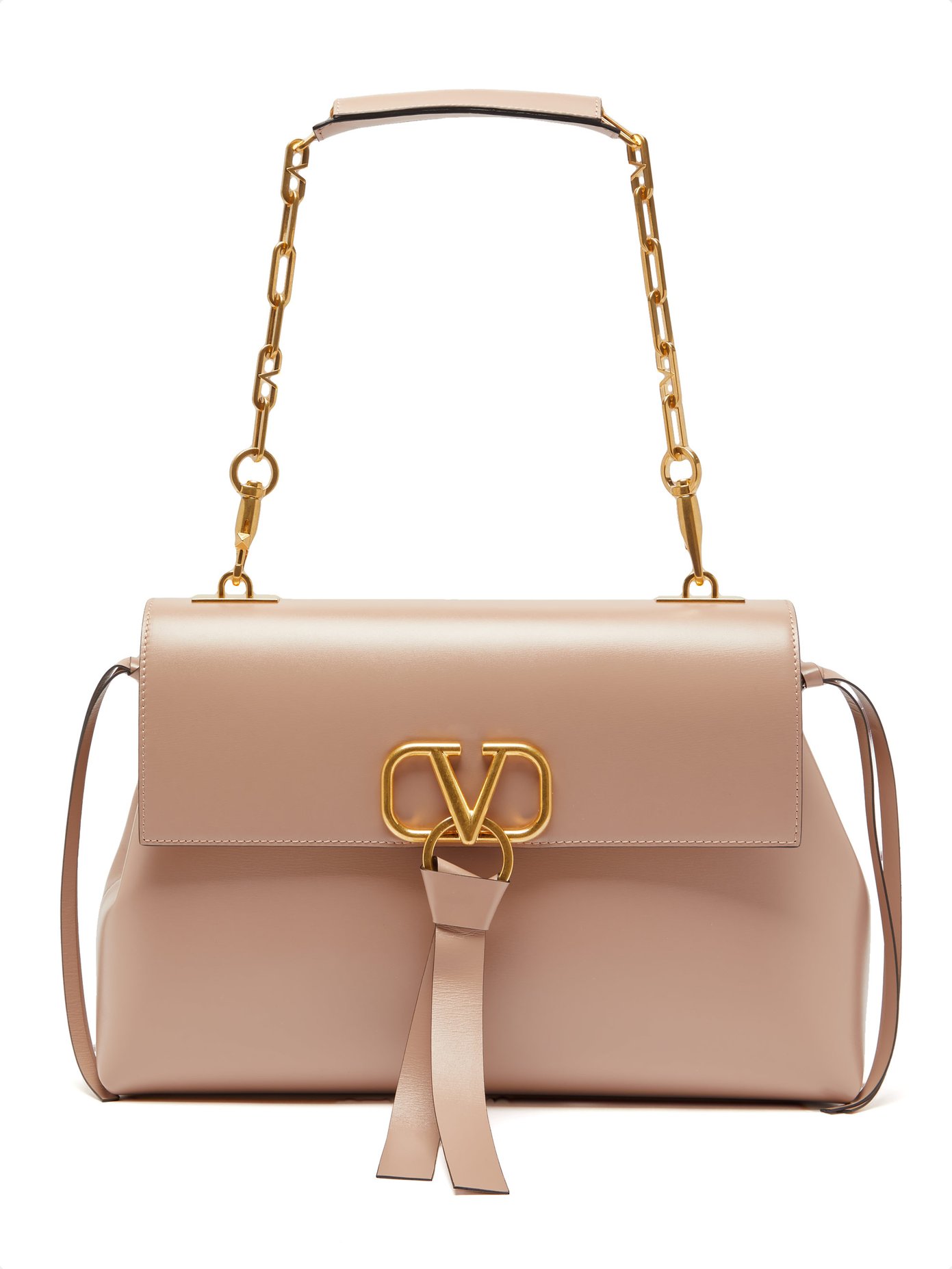 Shoulder bags Valentino Garavani - VRing light pink leather shoulder bag -  SW2B0E67ADAP45