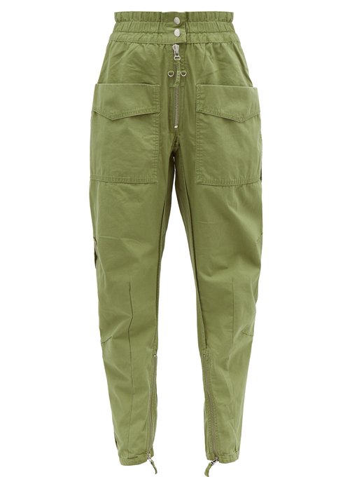tapered utility trousers