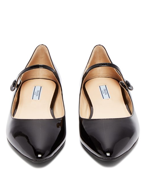 patent leather mary jane flats