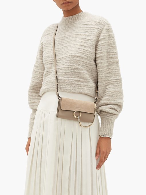 chloe faye mini shoulder bag