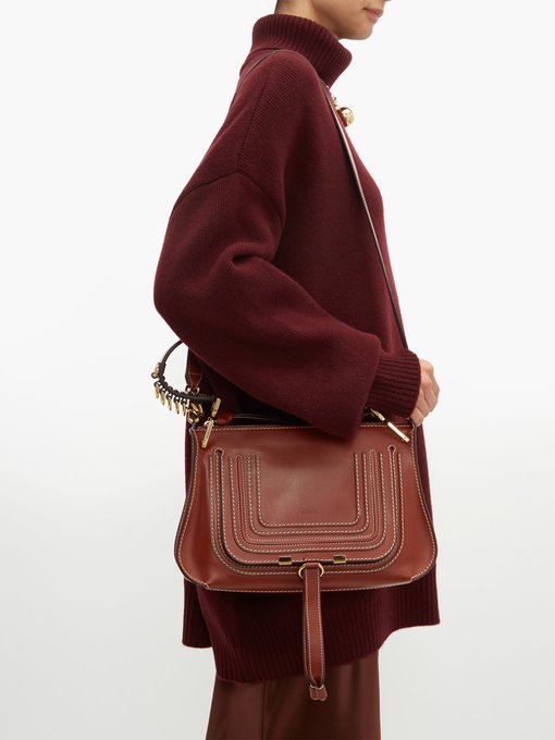 marcie medium leather crossbody bag