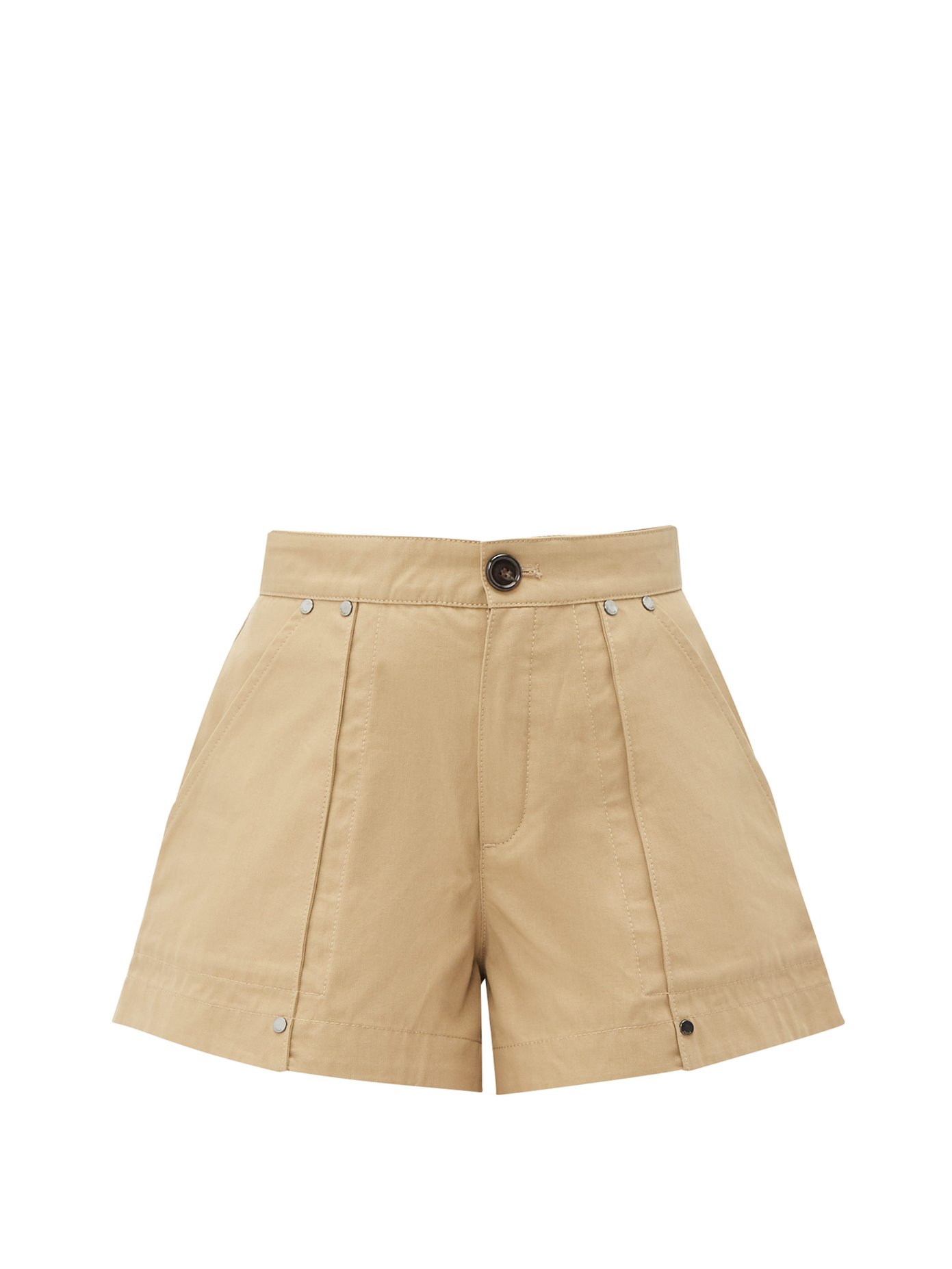 cotton canvas shorts