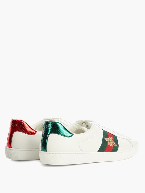 gucci trainers womens bee cheap online