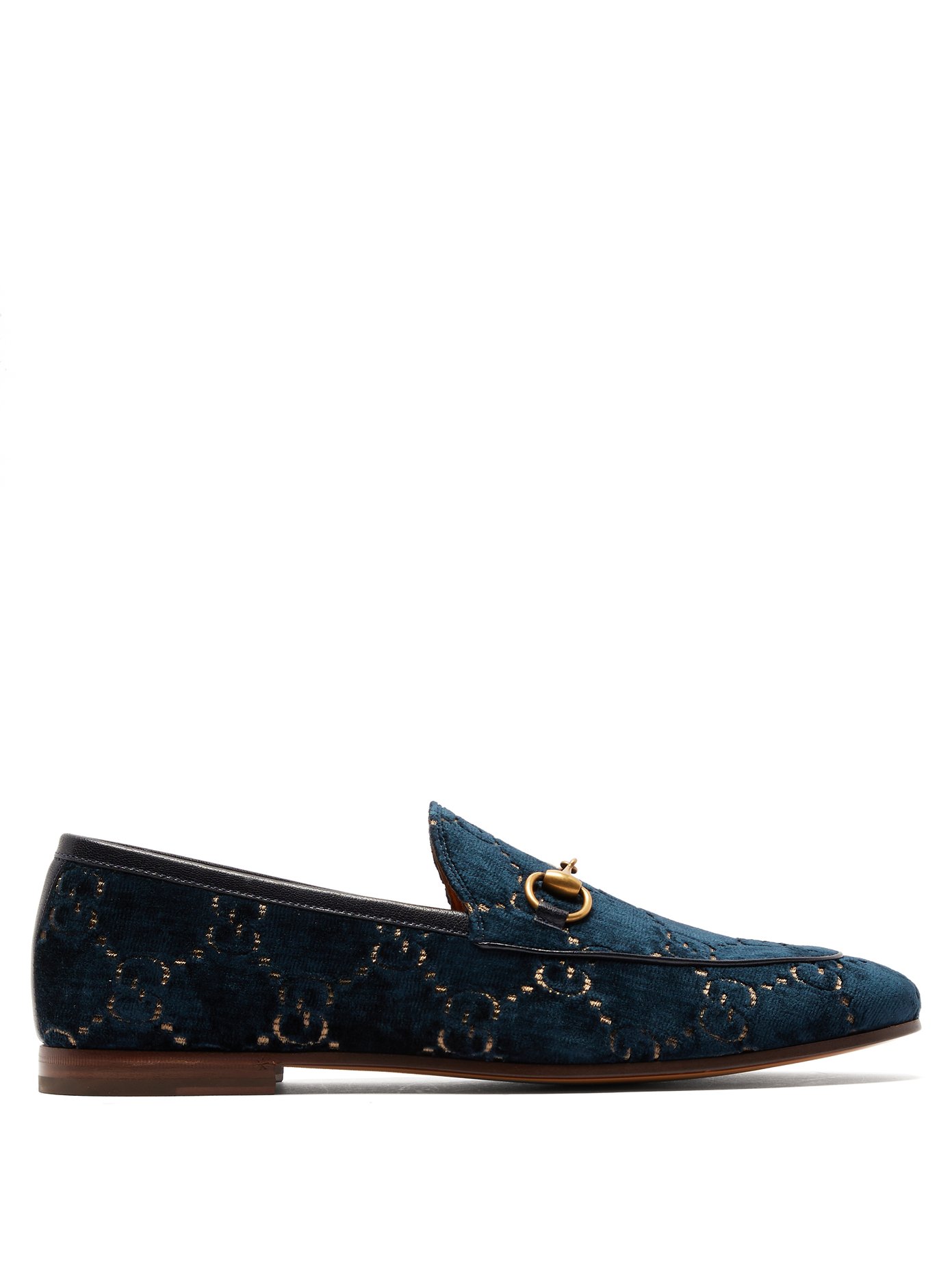 Jordaan GG velvet loafers | Gucci 