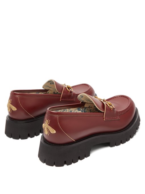 gucci chunky loafer
