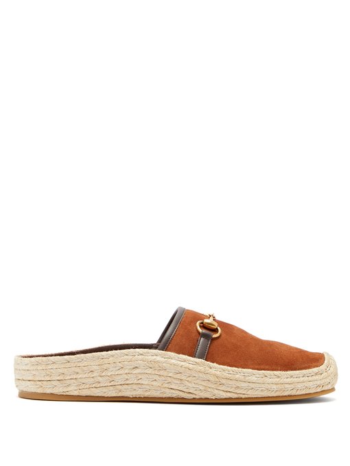 gucci suede espadrilles