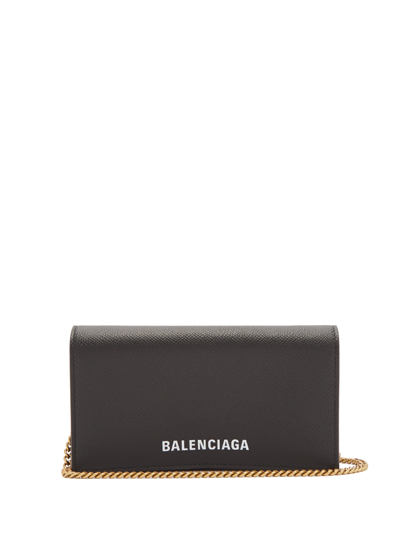 balenciaga wallet on a chain