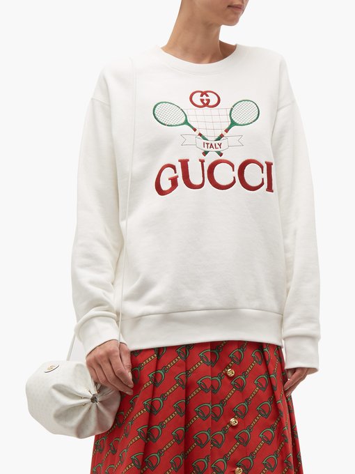 gucci floral jumper