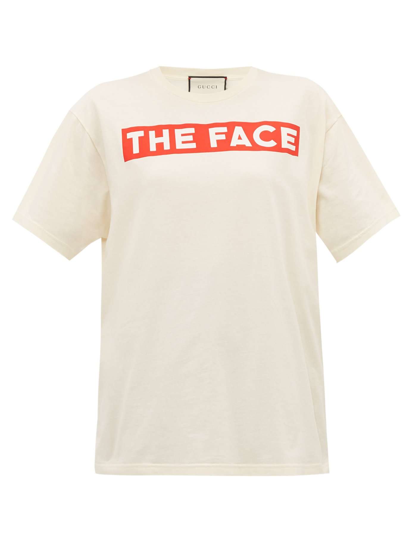 The Face-print cotton jersey T-shirt 