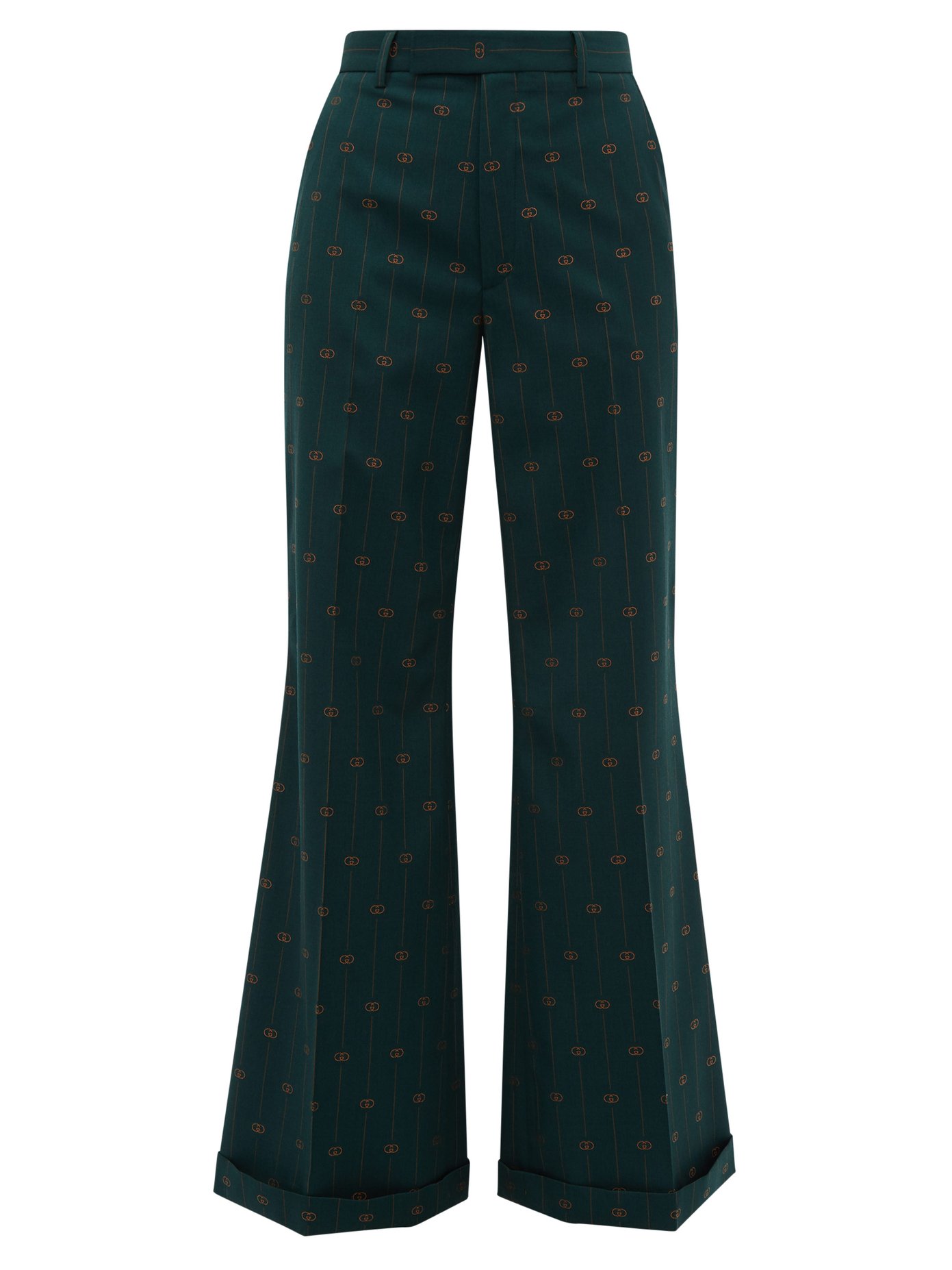 gucci flared trousers