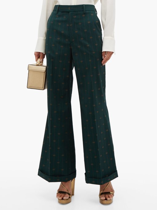 pinstripe gucci pants