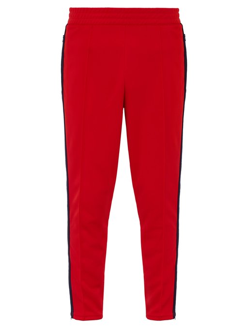 nike red track pants