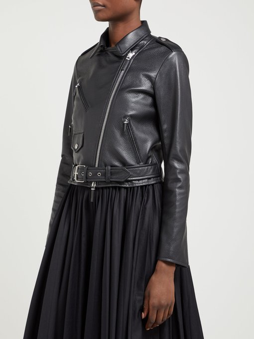 Perlin leather jacket | The Row | MATCHESFASHION UK