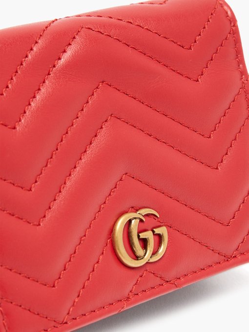 gucci quilted wallet