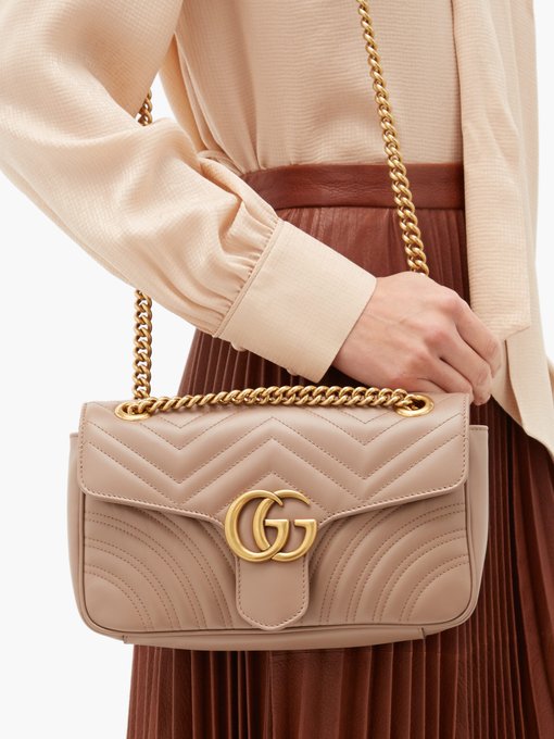 GG Marmont small quilted-leather 