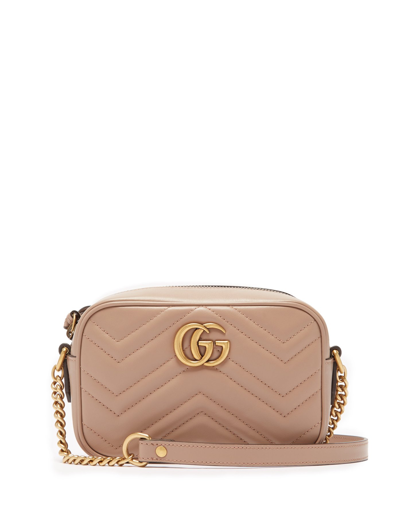 GG Marmont small quilted-leather cross 