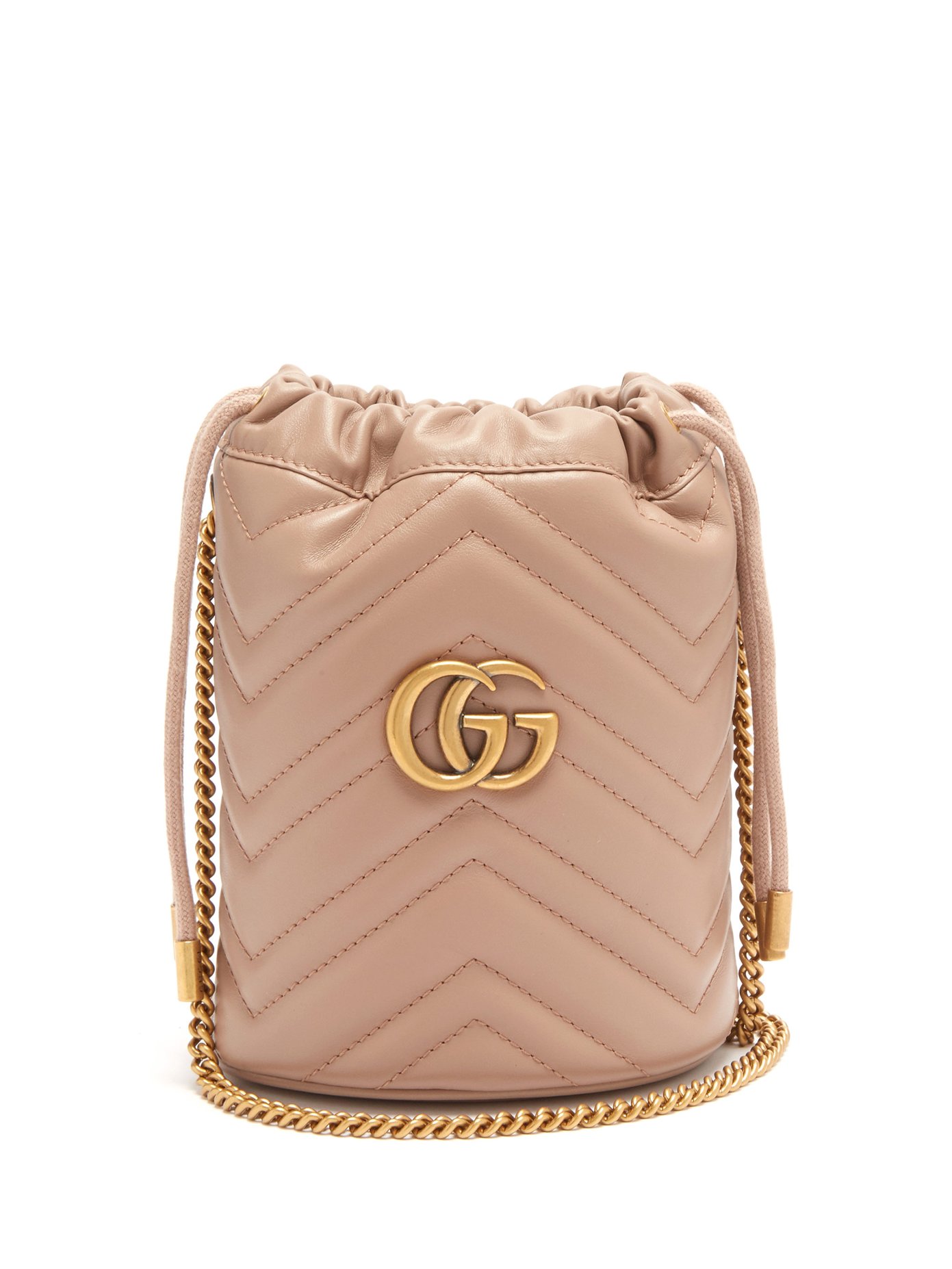 gucci gg marmont leather shoulder bag