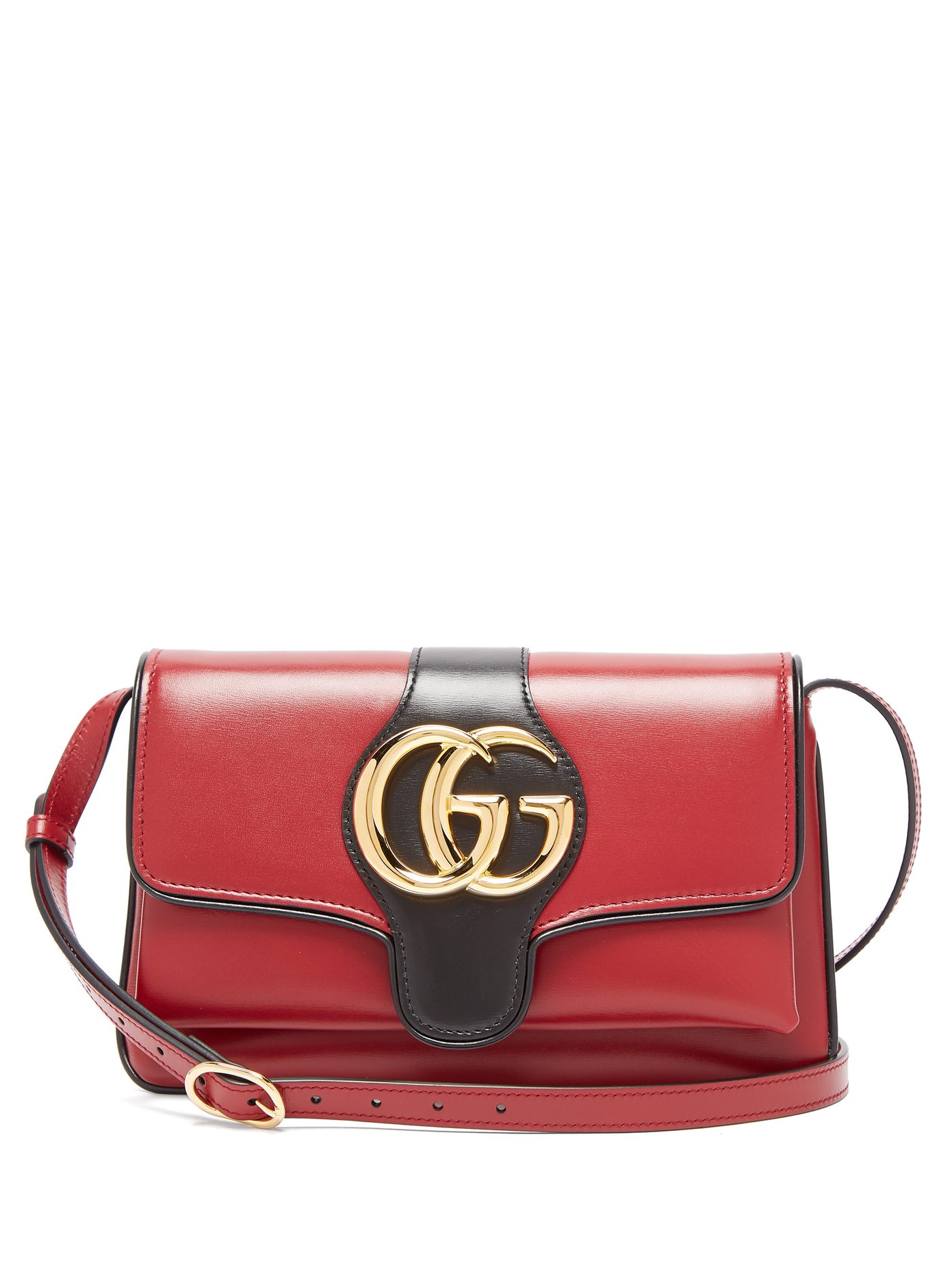 gucci arli gg leather cross-body bag