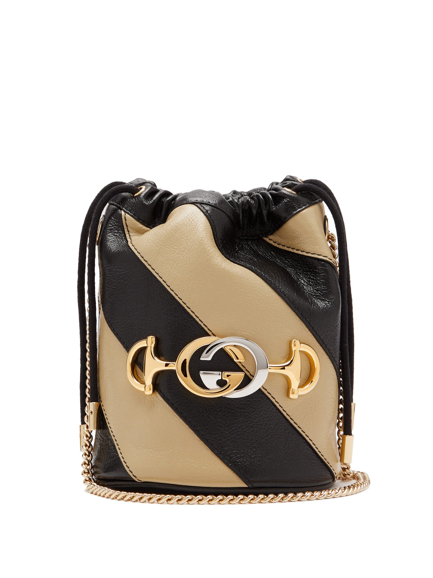 Zumi Marmont leather bucket bag | Gucci 