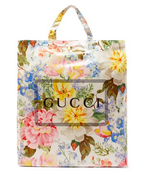 gucci plastic tote